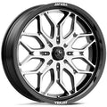 MA47 20X7 4X156 G-BLK-MACH 10MM