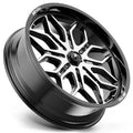 MA47 20X7 4X156 G-BLK-MACH 10MM