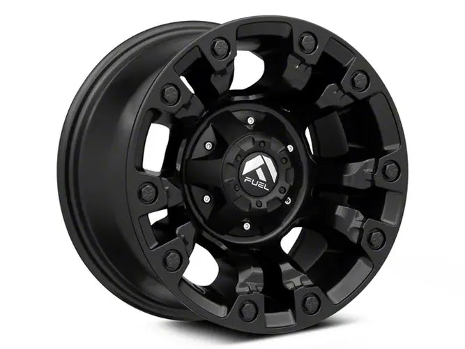 ~(30 lbs. 18X18X11)~ VAPOR 15x8 5x114.30/5x120.65 MATTE BLACK (-16 mm)