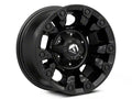 ~(30 lbs. 18X18X11)~ VAPOR 15x8 5x114.30/5x120.65 MATTE BLACK (-16 mm)