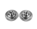 Power Stop 76-79 Chrysler Cordoba Front Evolution Drilled & Slotted Rotors - Pair