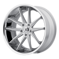 ABL5 20X8.5 5X100 SLVR MACH SS LIP