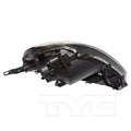 RH HEADLAMP ASSY COMPOSITE NIGHT HAWK BLACK; CODE B92P HONDA FIT 20072008