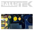 Killer B Dual Reservoir Tank (Wash / Coolant) for 08-14 Subaru WRX/STi - Black
