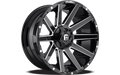 CONTRA 20x10 6x135.00 6x139.70 GLOSS BLACK MILLED (-19 mm)