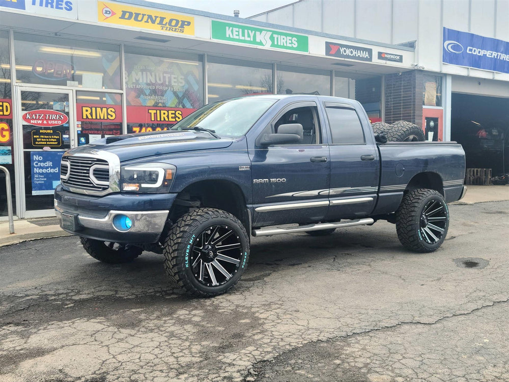 CONTRA 20x10 6x135.00 6x139.70 GLOSS BLACK MILLED (-19 mm)