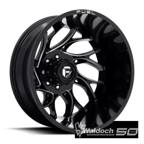 D741 20X8.25 8X6.5 GL-BLK-MIL -265M