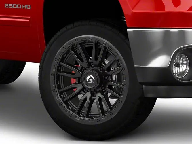 ~(58 lbs. 25X25X13)~ REBEL 22x10 8x165.10 MATTE BLACK (13 mm)