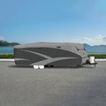 DESIGNER SFS AQUASHED CLASS A RV COVER 34 FT 1 IN 37 FT GRAY