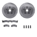 R1 Concepts E- Line Series Brake Rotor with Ceramic Brake Pads Hdw