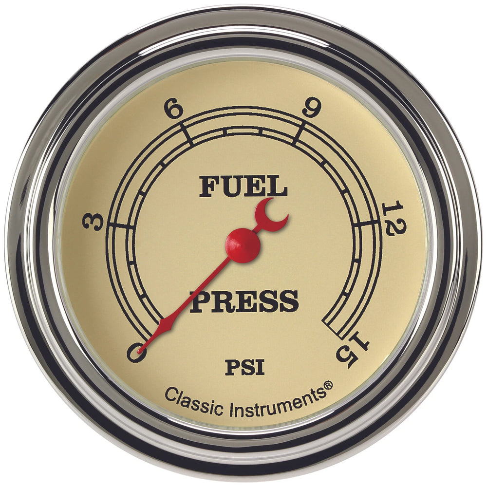 VINTAGE 2 5/8IN FUEL PR 15PSI ELECT
