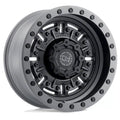 BRABR 17X8.5 6X4.5 TXT-M-GNMTL 0MM
