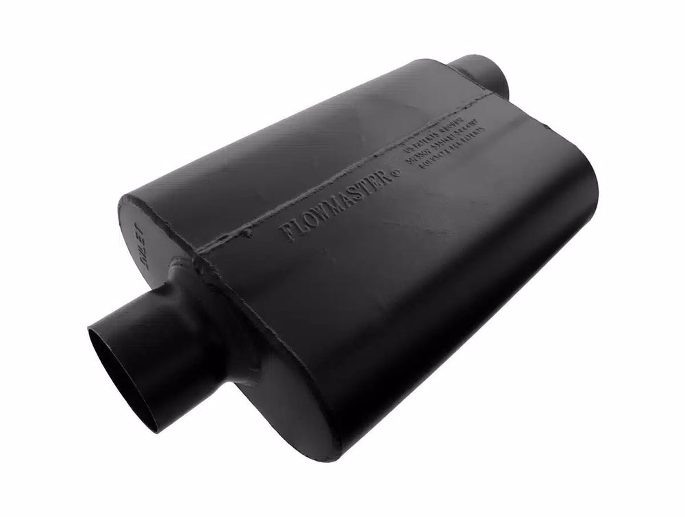 Super 44 Series Chambered Muffler Super 44 3.00 Center In 3.00 Offset Out Aggressive Sound Flowmaster
