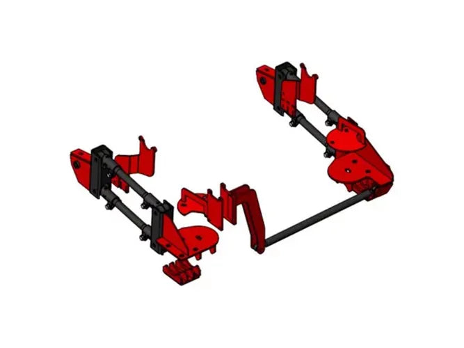 ~(350 lbs. 48X40X24)~ 2013+ Dodge 3500 4-Link Rear Air Suspension 4X4 Models radius arm front suspension only