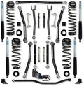 18C WRANGLER JLU 4DR 3.5IN ALUM SYS STAGE 1 W/ PB+J LOWER MID ARMS FRONT & RE