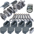 Eagle Chevy 400 3.750in Crank 5.700in I-Beam Rods -5cc Flat Top 4.125in Pistons Rotating Assembly
