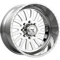 AW74 22X10 6X5.5 POLISHED -25MM
