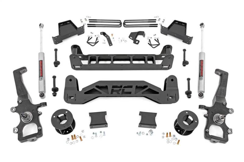 1x 1524BOX1 1x 1523BOX2 1x 1523BOX1 1x 1523BOX3 6 Inch Lift Kit Ford F-150 2WD (2004-2008)