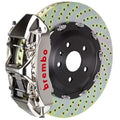Brembo 20+ 992 C2S/992 C4S (Excl PSCB/PCCB) Fr GTR BBK 6Pis Billet 380x34 2pc Rtr Drill-Nickel