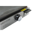 GREYSTONE 17IN GRIDDLE WITH SS PANEL CAST IRON COOKING PLATE 15000 BTU
