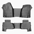 WeatherTech Grey Front and Rear Floorliners - Over The Hump Fits -20-20 Chevrolet 465431-466078