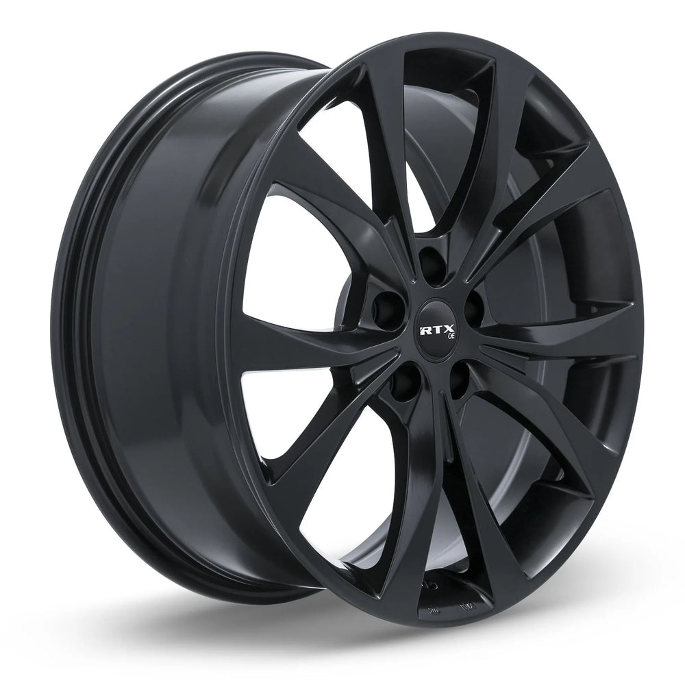 FLINT 19X8 5X108 ET42 CB63.4 SATIN BLACK