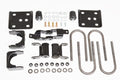 ~(23 lbs. 14X6X6)~ 04F 5 in REAR KIT (04-08 FORD F-150 REAR 5 in KIT FLIP SHACKLES SHOCK EXT. BUMP STOPS)
