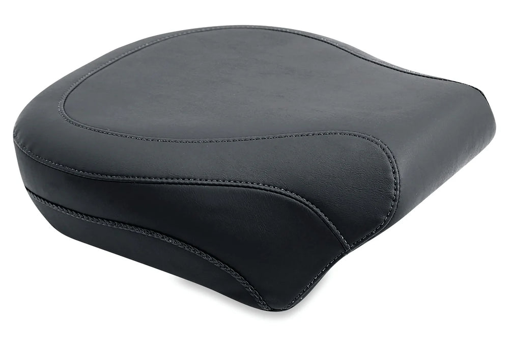 Mustang 06-17 Harley Softail Wide Tire (200mm) Wide Touring Recessed Passenger Seat - Black