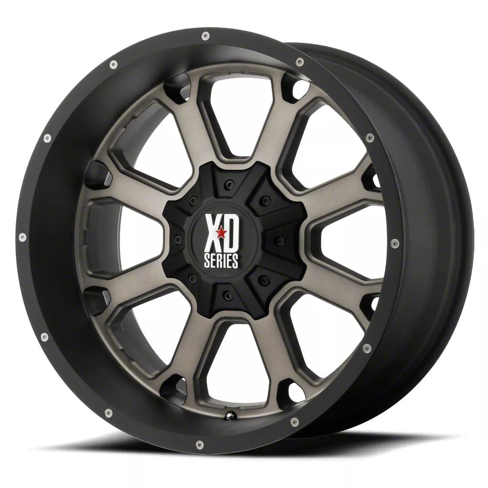 XD825 20X9 6X135/5.5 M-BLK DTCC 30MM