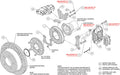 Wilwood EPB Rear Kit FDLI Big Ford 2.36 OffSet
