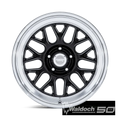 AMERICAN RACING VINTAGE VN516 17X8 5X4.5 G-BLK DC-LP 20MM - VN516BD17801220