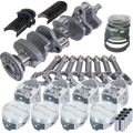 Eagle Chevy 350 1Pc 3.750in Crank 5.700in I-Beam Rods -18cc 4.030in Pistons Balanced Assembly