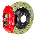 Brembo 19-22 Veloster N Front GT BBK 6 Piston Cast 350x34 2pc Rotor Slotted TY3L - Silver