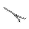 No Resonator Scavenger Y-Pipe Kit Fits 2015-2023 Ford Mustang 2.3L Ecoboost Engines Flowmaster