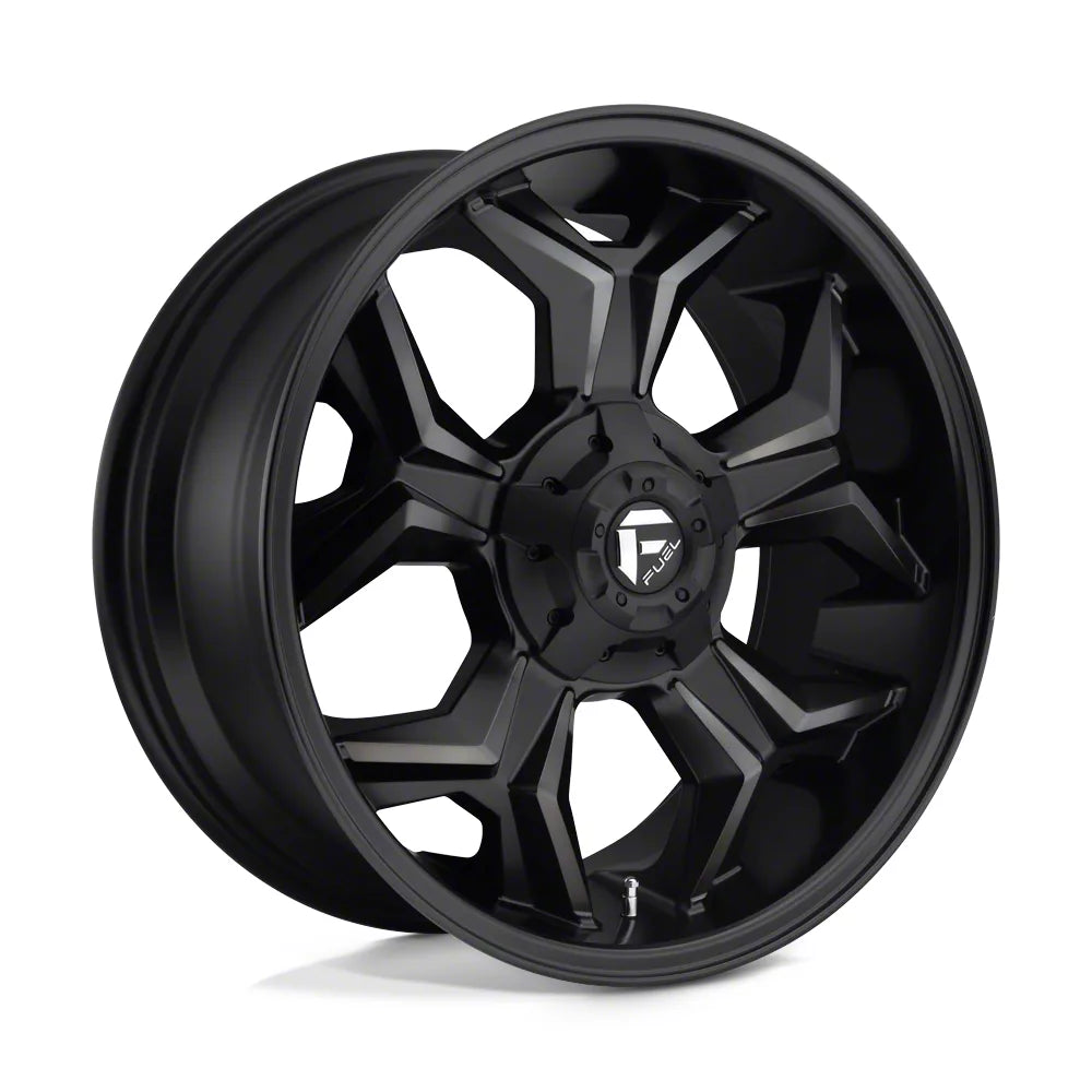 ~(44 lbs. 23X23X12)~ AVENGER 20x9 6x135.00/6x139.70 MATTE BLACK DOUBLE DARK TINT (20 mm)
