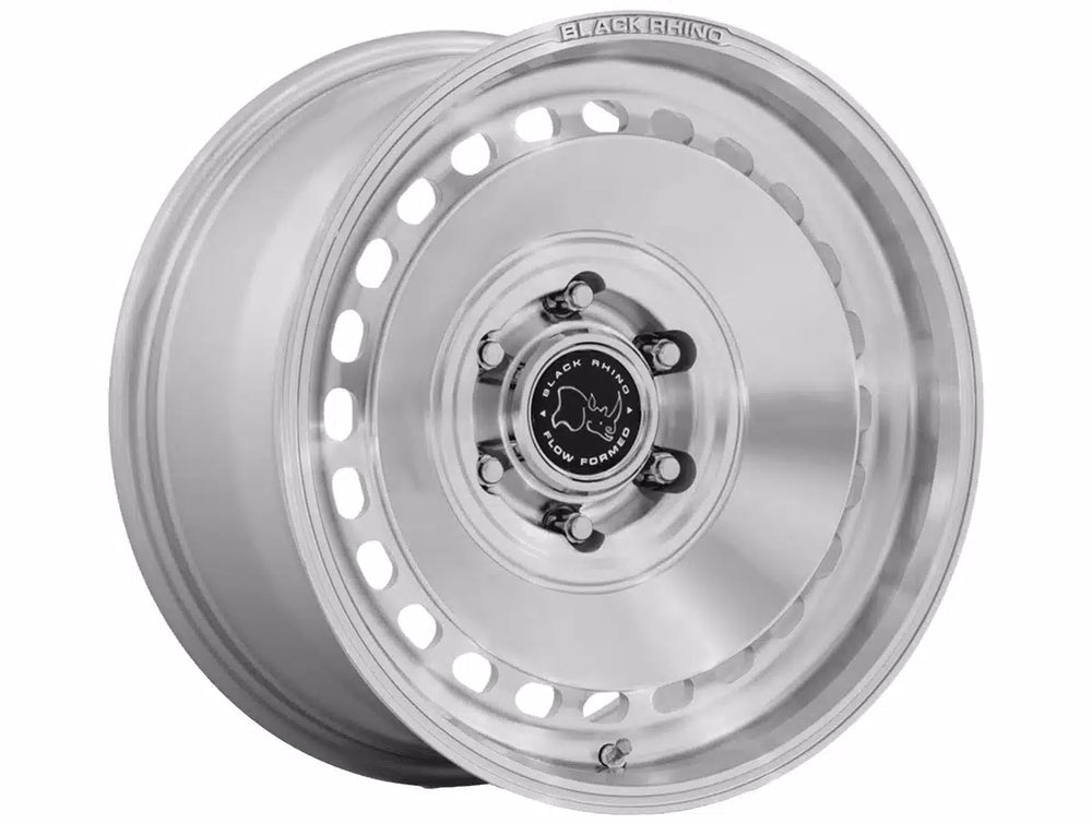 Black Rhino BASIN 17X8 6X130 84 32 G-SLV-MCH BR036SD17803832
