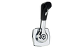 SIDE MNT SGL LVR CHROME/BLACK