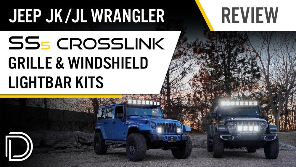 Diode Dynamics 18-21 Jeep JL Wrangler SS5 Bumper LED Pod Light Kit - Sport Yellow Combo