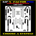 19C WRANGLER JT 3.0IN X FACTOR NO LIMITS TRAIL RUNNER SYS W/ FAST CD ADJUSTER
