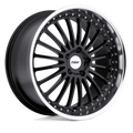 TSW Alloy Wheels black auto part