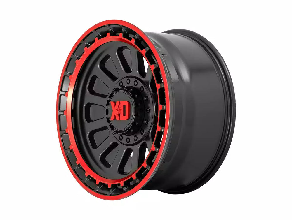 KMC Wheels black auto part