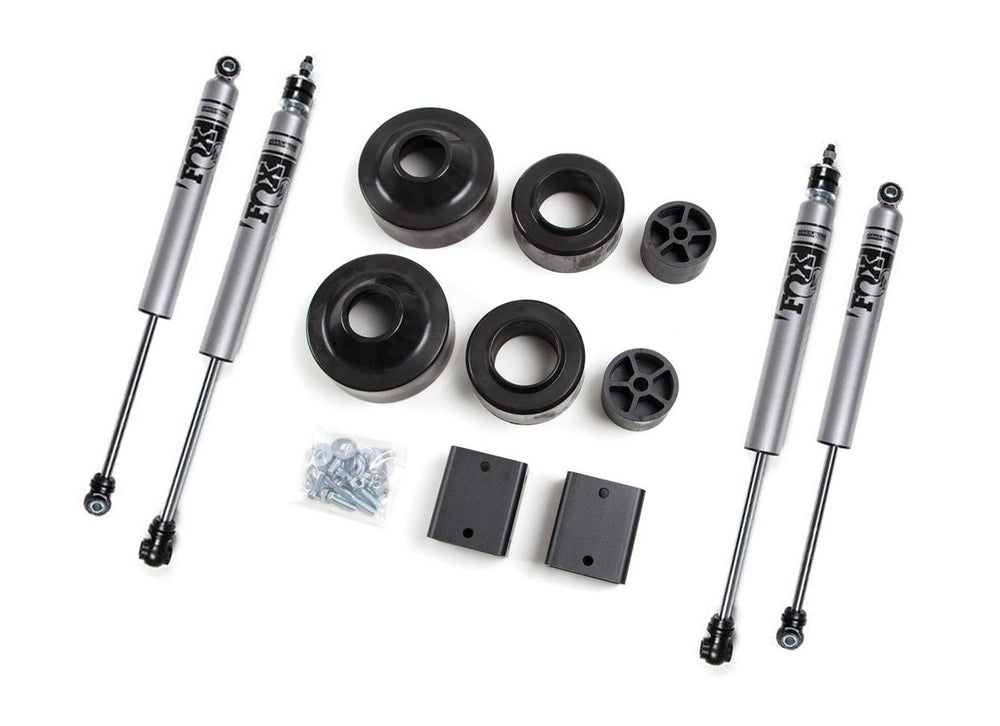 201218 JEEP JK 2DR/4DR 2IN SUSP LIFT KITFRT COIL SPACER RR COIL SPACERNITRO SHOCKS