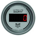 Autometer Ultra-Lite 2-1/16in 1600 PSI Digital Nitrous Pressure Gauge - Silver