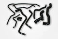 do88 SAAB 9-3 Turbo T7 99-03 Coolant Hoses Black