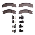 R1 12-21 Nissan NV3500 Front Brake Rotor Set w/Super Duty Pads and Hardware