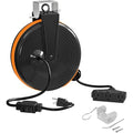 CORD REEL QUAD BOX 100' 20A