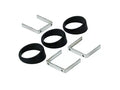 Autometer or Autogage 2-1/16in Black Angle Rings -- 3 Pack