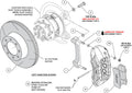 Wilwood 19-23 RAM 2500/3500 TX6R 16in Rear Brake Kit - Red