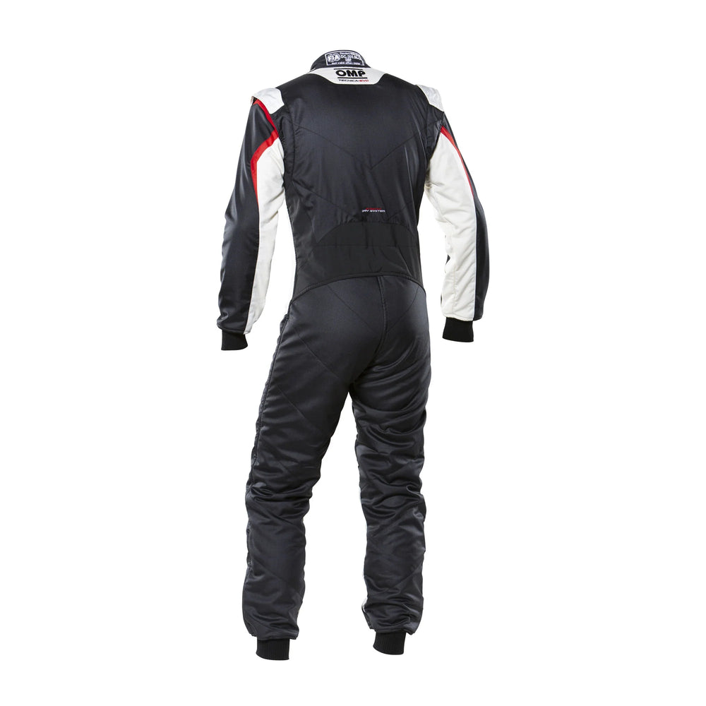 OMP Tecnica Evo Overall My21 Black/White - Size 60 (Fia 8856-2018)