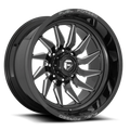 FF107 22X12 BLANK BLACK -55MM (114-